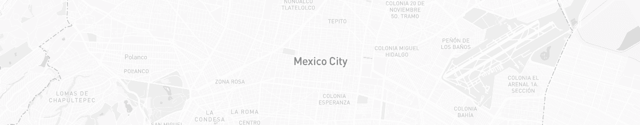 Map of Mexico City